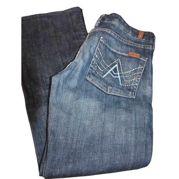 Seven For All Mankind, 7, A-Pocket Jeans, Size 28, LN, Embroidered Pockets - Picture 1 of 5